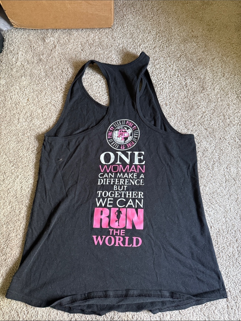Stronger Together Racer Back Tank Top - Picture 2 of 3